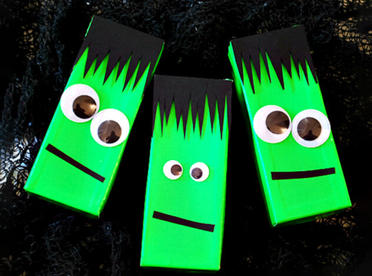 halloween juice boxes packaging