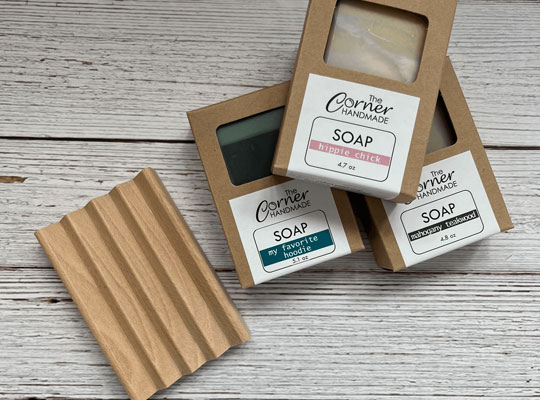 handmade soap boxes