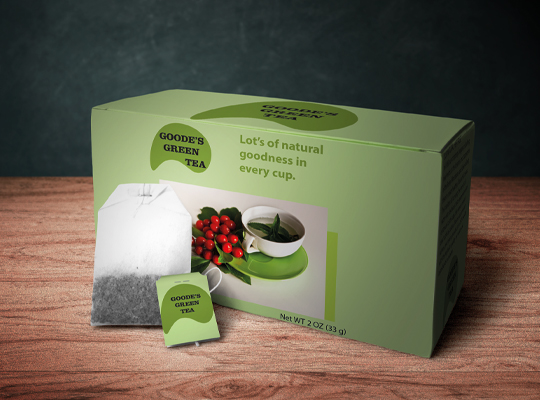 hemp tea bag box wholesale
