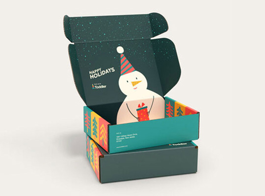 holiday mailer boxes