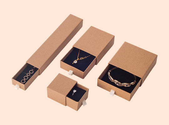 kraft jewelry boxes