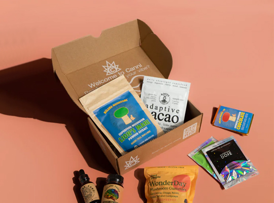 marijuana subscription box packaging