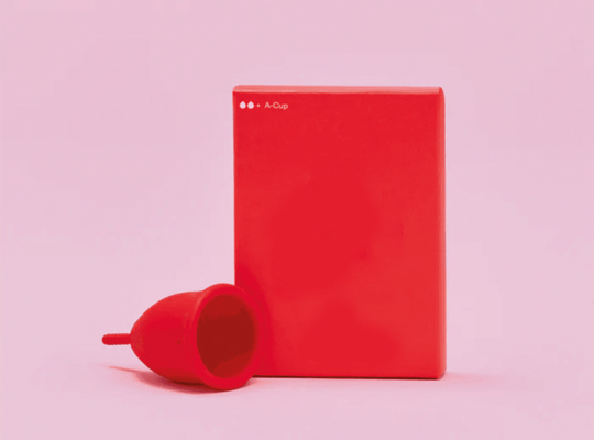 menstrual cup packaging