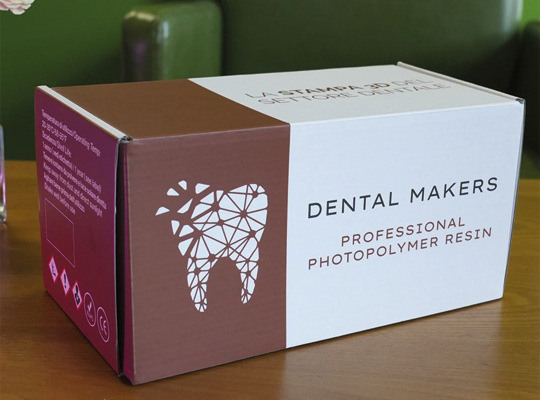 multi colored box for dental tools