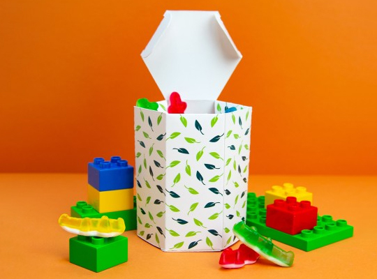 octagon box wholesale