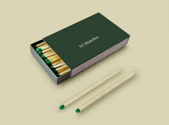 personalised match boxes