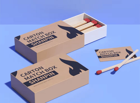 personalized match boxes
