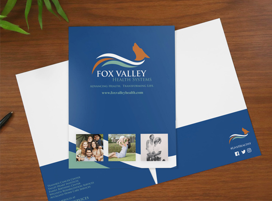 professional presentation folder