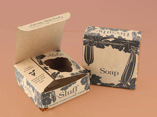square soap packaging