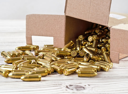 cardboard box with handle