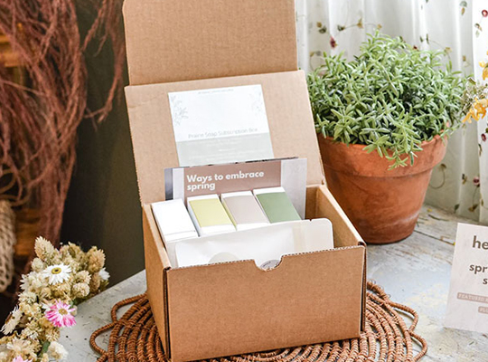custom plain soap boxes