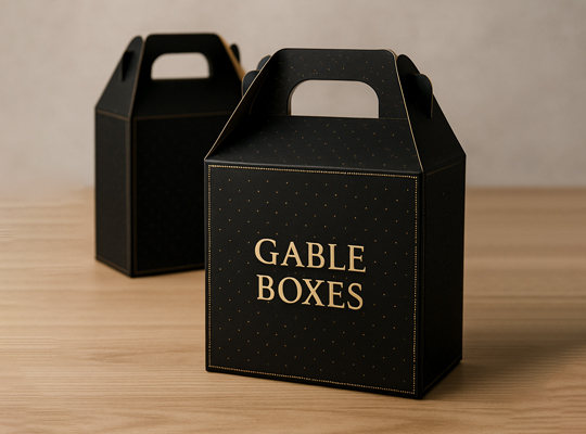 custom white gable boxes