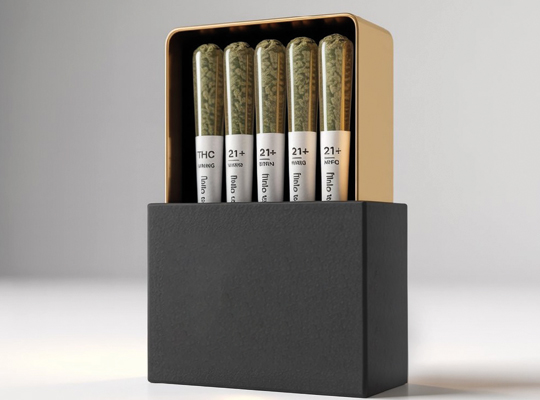 branded pre roll packaging