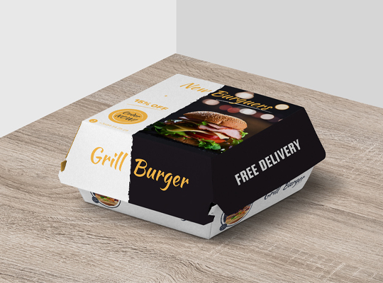 burger box packaging
