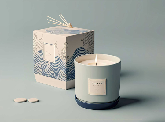 candle box with inserts