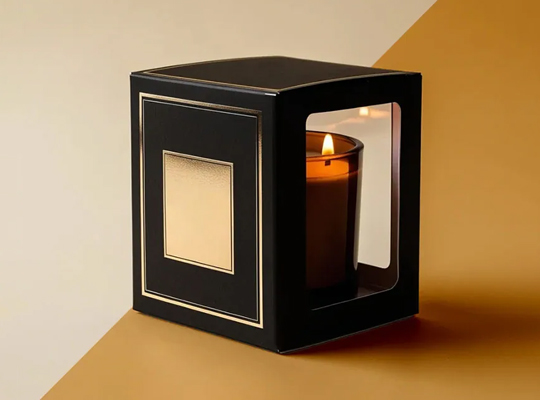 candle boxes with window bulk