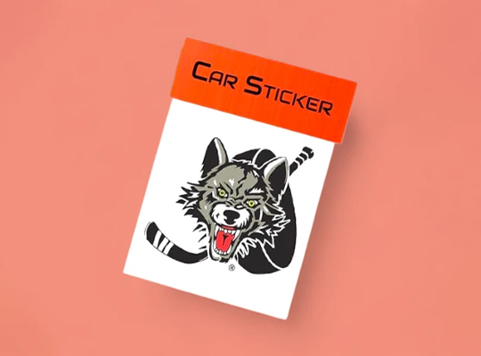 car stickers header cards bulk