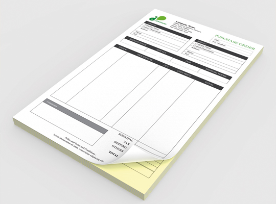 carbonless forms