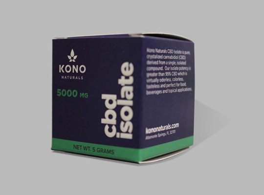 cbd Isolate boxes