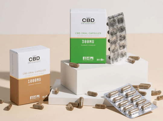 cbd capsule boxes packaging