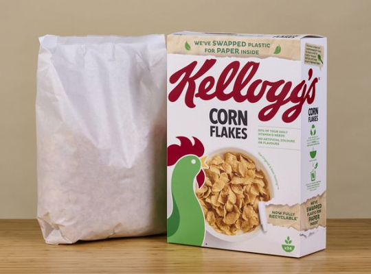 breakfast cereal boxes