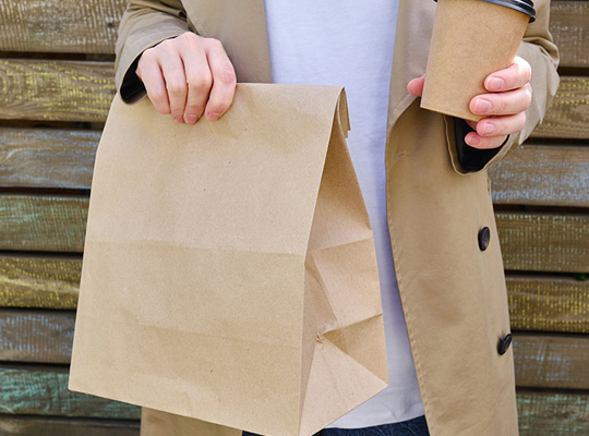 custom carry out bags