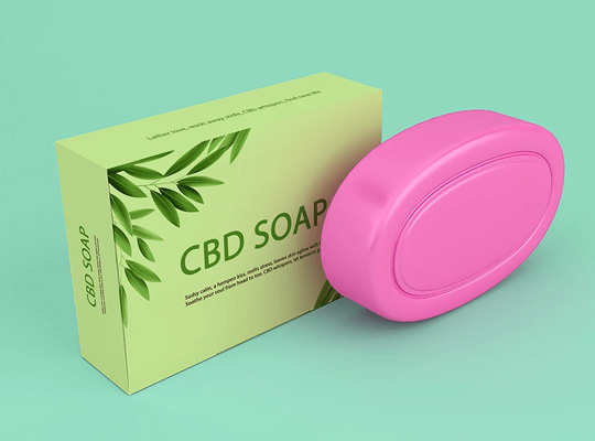 custom cbd soap boxes wholesale
