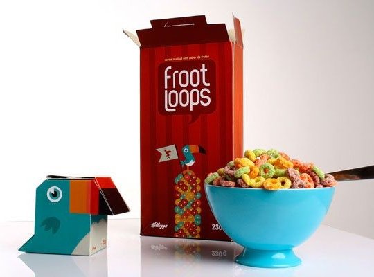 custom colorful cereal boxes