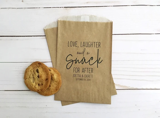custom cookie sleeves packaging