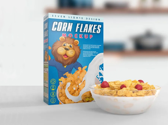 custom corn flakes cereal boxes