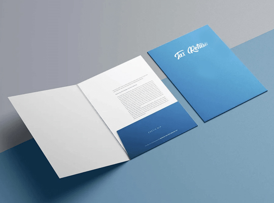 custom document folder