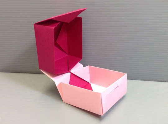 custom folding box