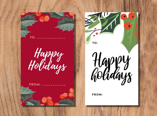 custom gift tags