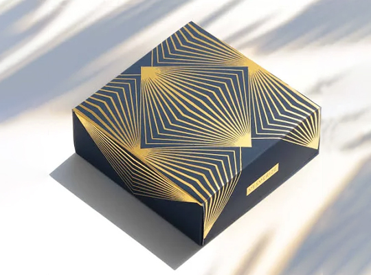 custom gold foil boxes