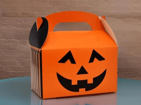custom halloween treat boxes