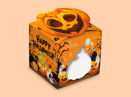 custom pillow box with window
