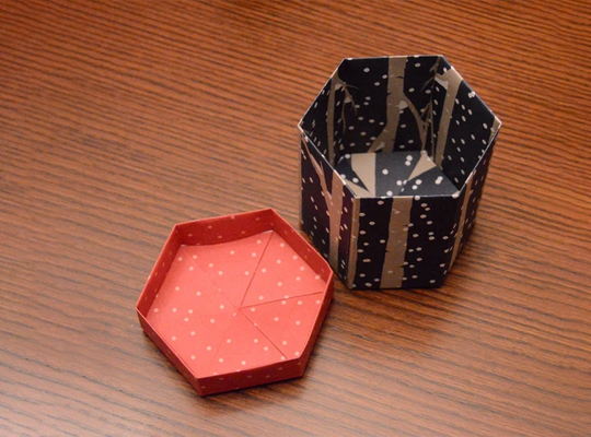 custom hexagon boxes