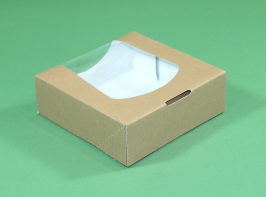 custom pillow box with window