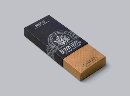 custom marijuana cartridge packaging