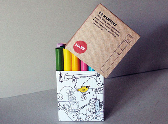 custom marker packaging