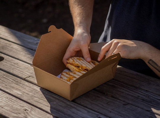 custom paper lunch boxes