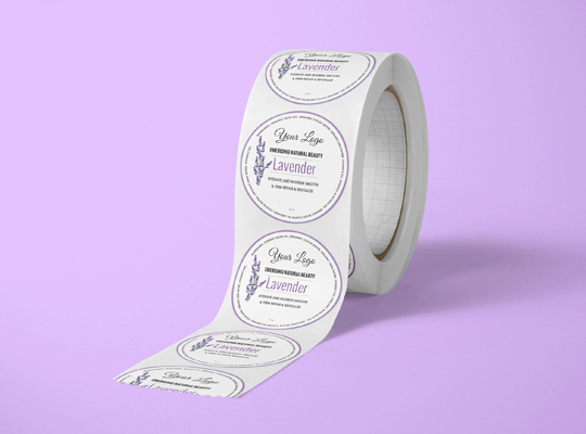 custom roll labels bulk