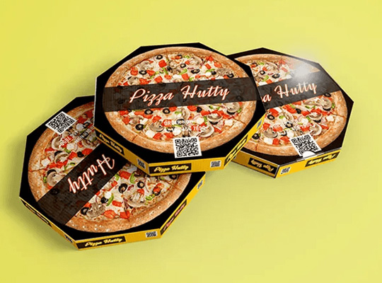custom round pizza boxes