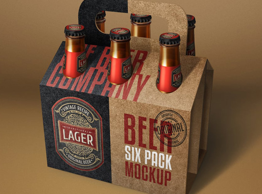 custom six pack bottle carrier