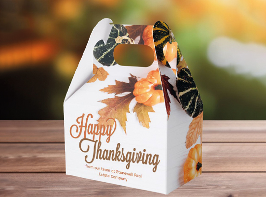 custom thanksgiving boxes