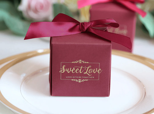custom wedding favor boxes