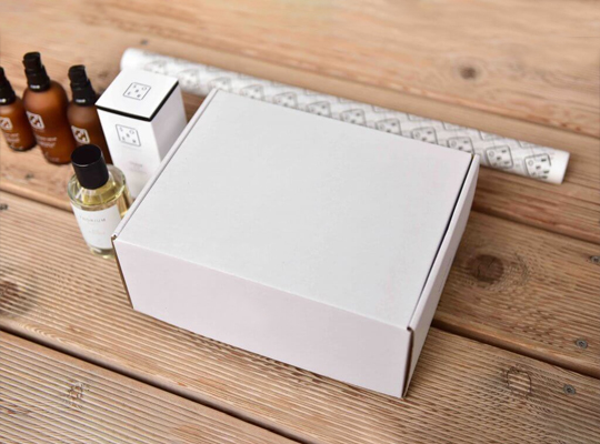 cardboard box with handle