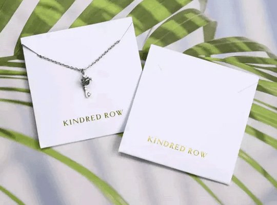 customized necklace cards