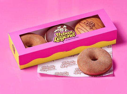 donut boxes