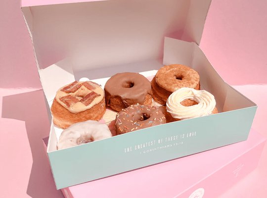 donut packaging boxes